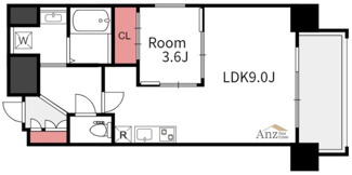 【間取り】 | アクアプレイス南堀江