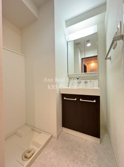 【洗面所】 | アクアプレイス南堀江 | 独立洗面脱衣所！シャワー付きドレッサーです！