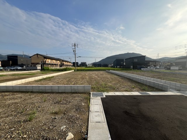 ８区画分譲地　粟野西7丁目　G区画の外観|北側