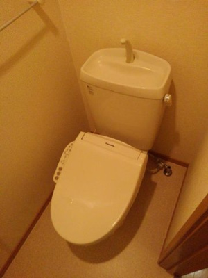 【トイレ】 | プラシードカーサＡ | トイレもきれいです