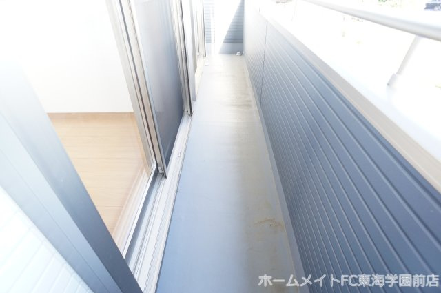 熊本市中央区出水６丁目の一戸建てのバルコニー