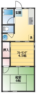 【間取り】 | シティハイム タナカ