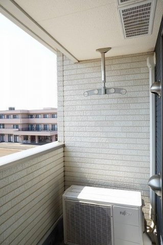 コズカ　アロッジオのバルコニー