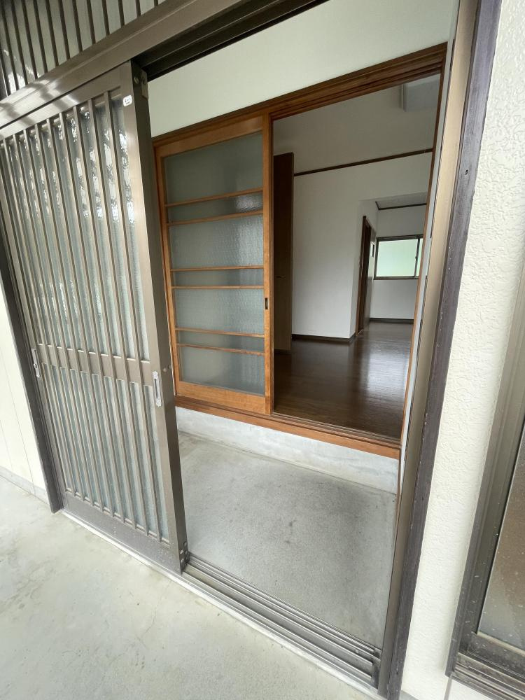 杉戸貸家の玄関