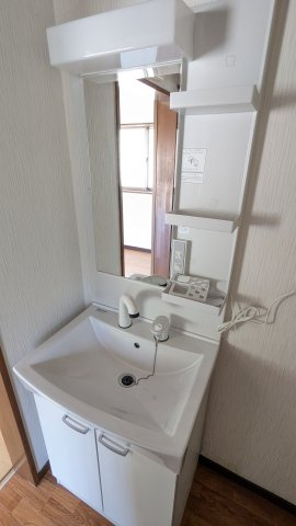 杉戸貸家の独立洗面台
