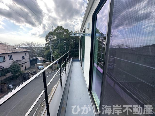 藤沢市片瀬山１丁目　新築戸建　全2棟のバルコニー|バルコニー