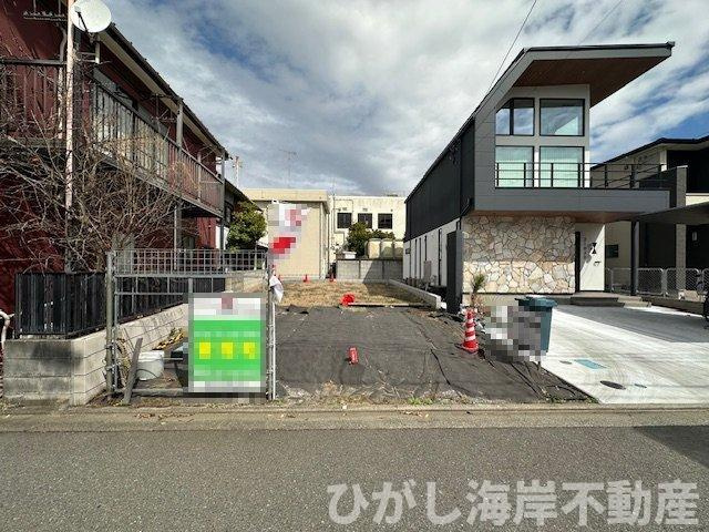 藤沢市鵠沼海岸２丁目　売地　全２区画の外観|現地外観