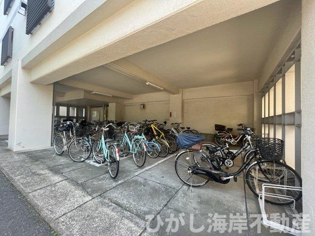 平塚シーサイドハイムの駐輪場|敷地内自転車置き場
