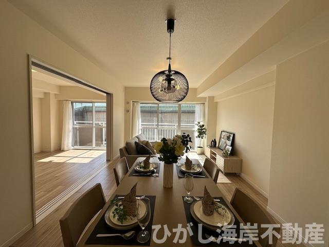 ネオハイツ茅ケ崎のキッチン|13.3帖　LDK