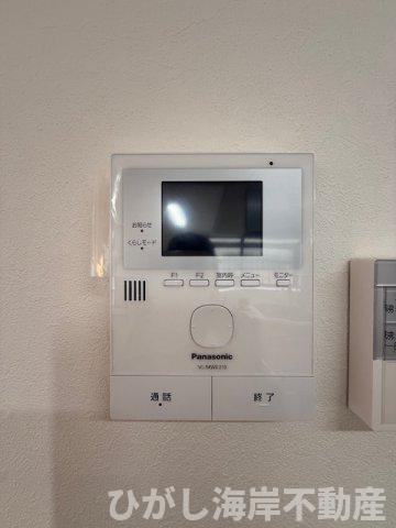 茅ケ崎市高田 　中古戸建のセキュリティ|新規リフォーム完了！　TVモニター付きインターフォン
