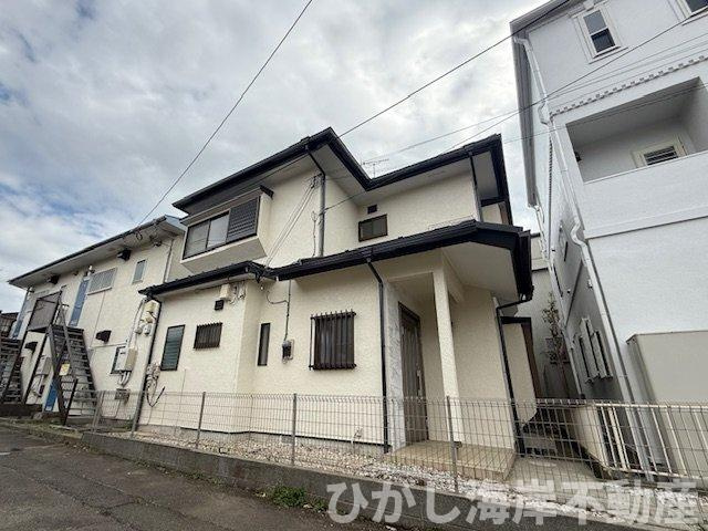 茅ケ崎市高田 　中古戸建の前面道路含む現地写真|新規リフォーム完了！　現地外観