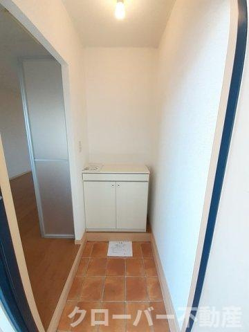 パルネット岡本の玄関