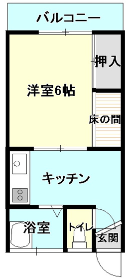 【間取り】 | 向山アパート