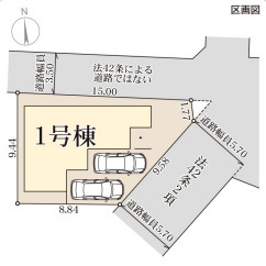 リーブルガーデン加古川市尾上町養田9期の区画図