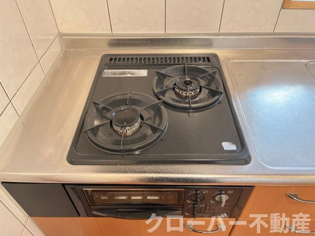 サンシャイン　フジのキッチン|2口ガスコンロ