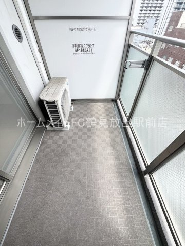 東大阪市高井田本通５丁目の賃貸マンションのバルコニー