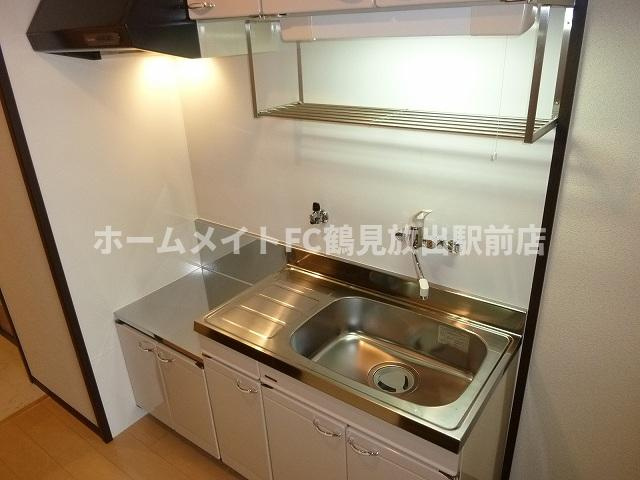 東大阪市稲田新町２丁目のハイツのキッチン