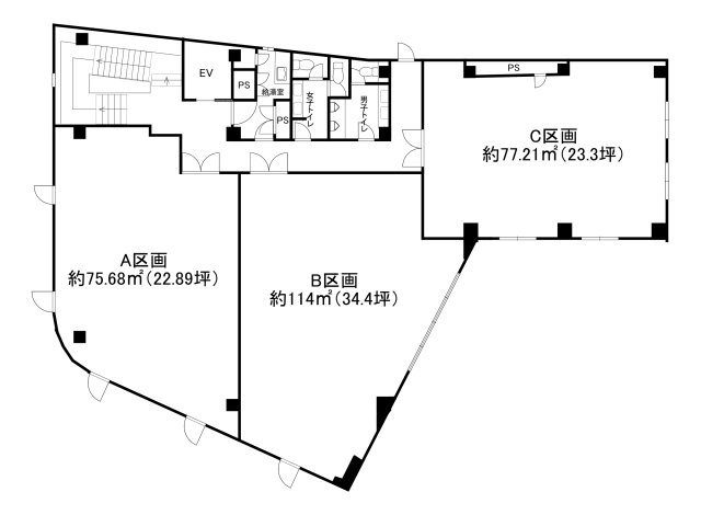 【間取り】 | 北斗西所沢駅前ビル