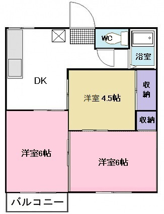 サンシャイン90の間取り