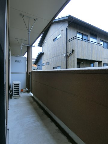 プランドールⅢのバルコニー