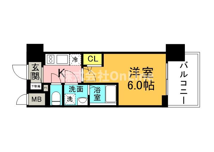 エスリード大阪城EASTの間取り