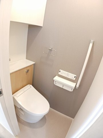 【トイレ】 | メゾン　グレーヌ王子町Ⅰ | 落ち着いたトイレです