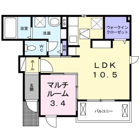 ベルボーラの間取り