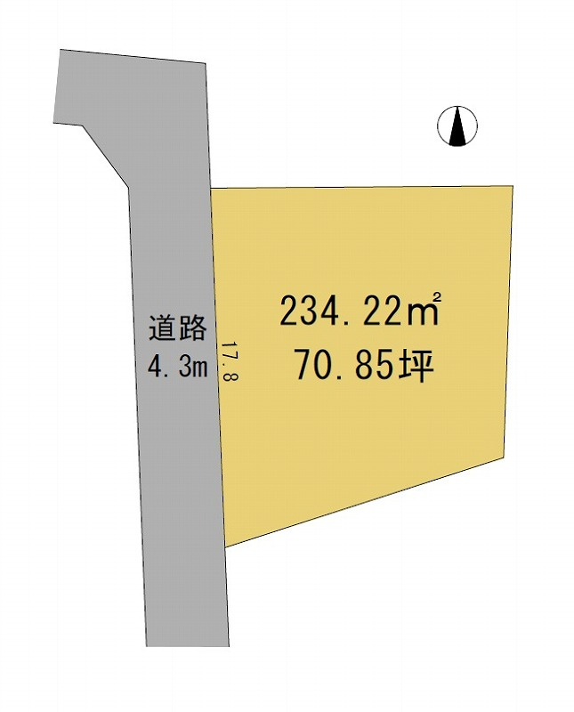 高崎市南新波町売土地