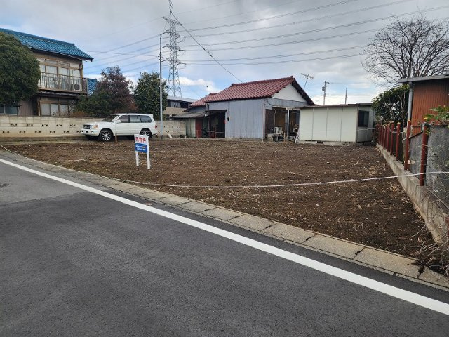 高崎市南新波町売土地の外観
