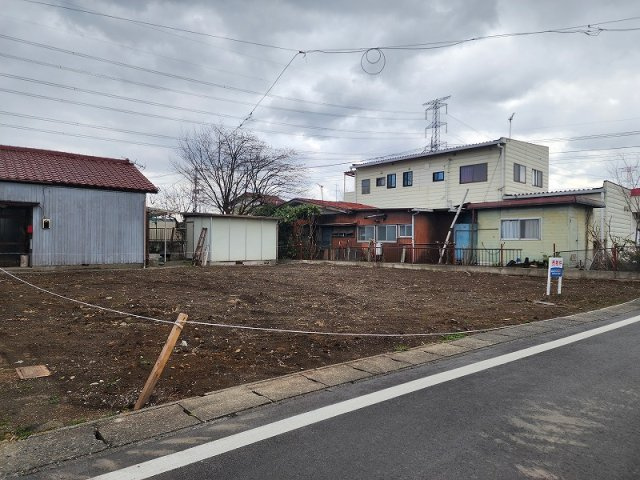 高崎市南新波町売土地の外観