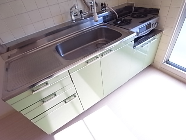 清水が丘コーポラスＡ棟のキッチン
