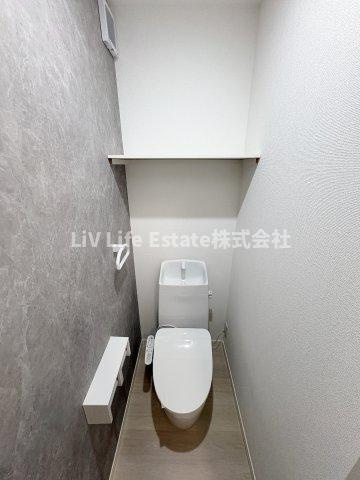 （仮称）EARTH東伏見のトイレ