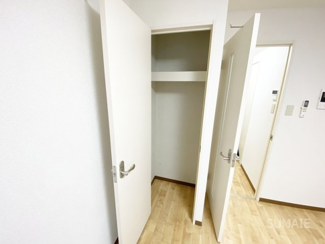 ルネスアリュールの収納|上部まで収納できるクローゼット！