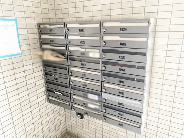 ルネスアリュールのその他共用部分|集合郵便受け！