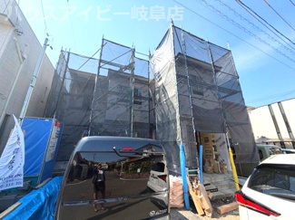 【前面道路含む現地写真】 | 各務原市那加織田町新築建売限定1邸！リビングゆったり20帖の4LDK！お車並列2台可能！ | 各務原市那加織田町新築建売限定1邸！リビングゆったり20帖の4LDK！お車並列2台可能！