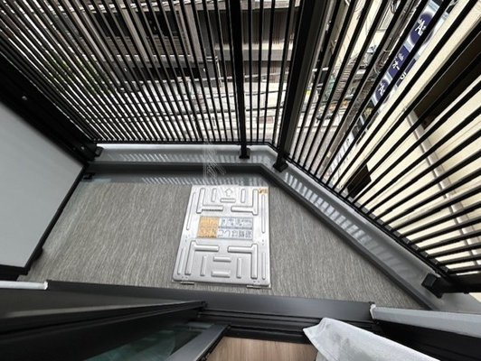 【バルコニー】クレヴィスタ桜木町