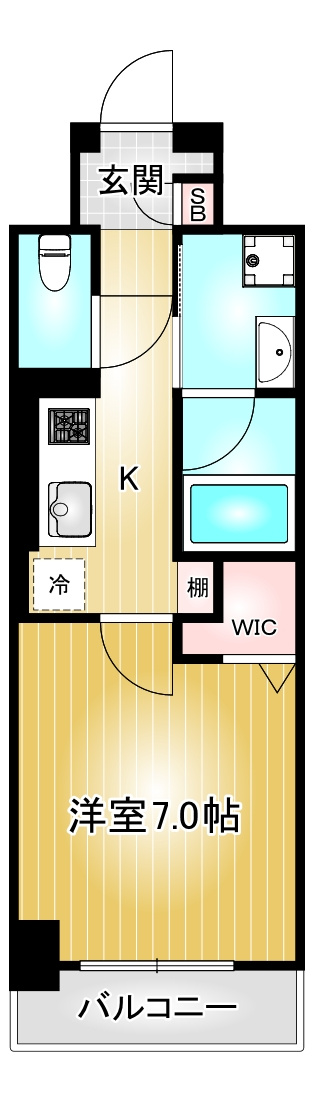 グランツェ名駅太閤通|名古屋市の賃貸ならMy賃貸の間取り|グランツェ名駅太閤通