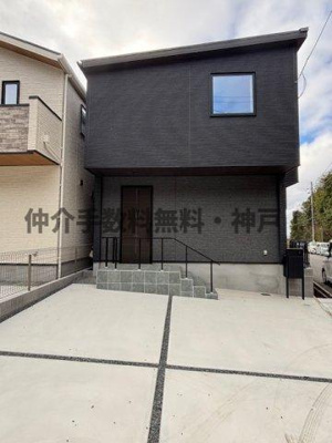 【外観】 | 神戸市垂水区小束山２丁目　新築戸建　仲介手数料無料！ | 外観もきれいです