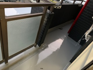 メゾンソレイユ2のバルコニー