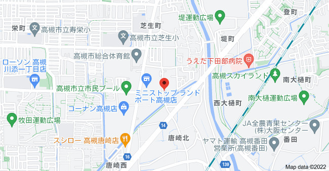 メゾンソレイユ2の地図