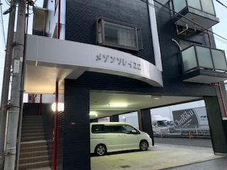 メゾンソレイユ2のエントランス