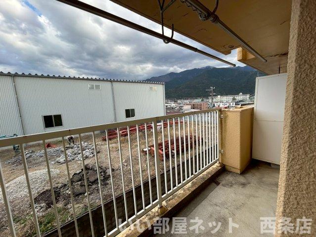 ベルコート七宝台のバルコニー