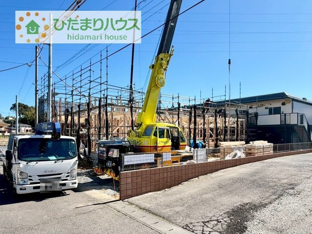 【外観】 | 第1土浦市木田余東台　新築戸建　1号棟 | （3/14撮影）