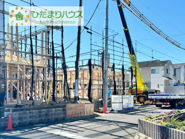 【外観】 | 第1土浦市木田余東台　新築戸建　1号棟 | （3/14撮影）
