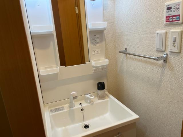 グランドコート弥生の洗面所|洗面