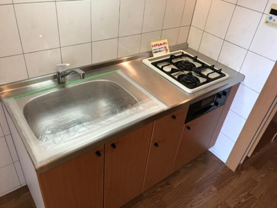 【キッチン】 | プロニティハウス | グリル付き２口ガスコンロ