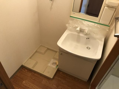 【洗面所】 | プロニティハウス | カゴやラックも置ける洗面所