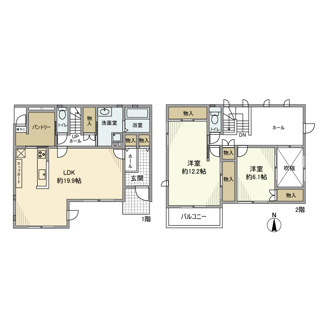 【間取り】 | 広畑区京見町戸建