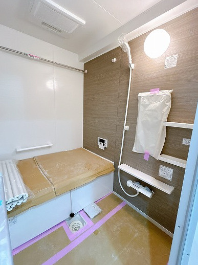 リフォーム　中古マンション　ダイアパレス長良西町　平成9年築の浴室