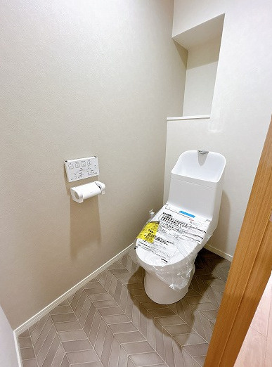 リフォーム　中古マンション　ダイアパレス長良西町　平成9年築のトイレ